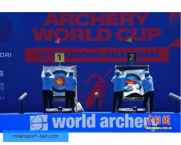 2026射箭世界杯上海站男子复合弓团体中国队勇夺铜牌